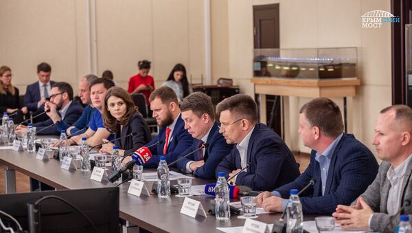 Заседание общественного совета по строительству Крымского моста. 29 апреля 2019