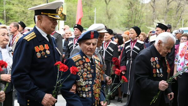 Участники партизанской маевки на Ангарском перевале. 2 мая 2019