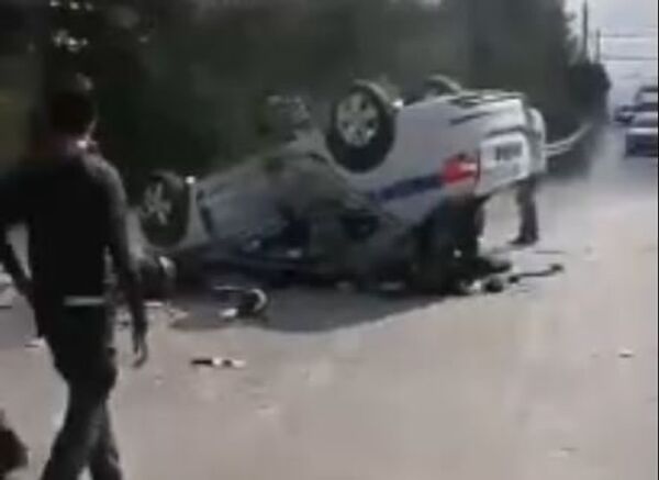 Видео ДТП с участием автомобиля полиции в Крыму, 04.05.2019 г. Видео ДТП с участием автомобиля полиции в Крыму, 04.05.2019 г.