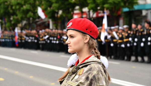 Генеральная репетиция парада Победы в Симферополе. 7 мая 2019