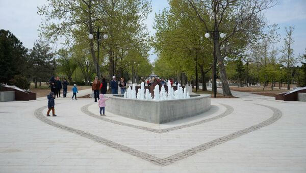 Центральная часть парка Победы в Севастополе