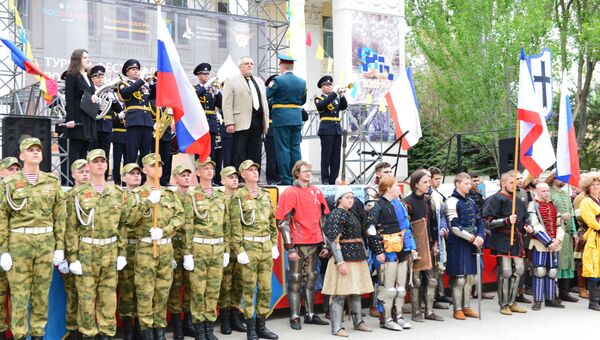 II турнир-фестиваль по историческому фехтованию Щит Кафы в Феодосии