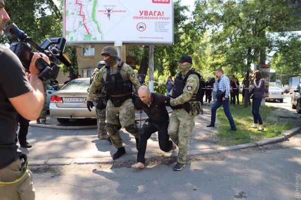 Задержания после бунта в одесской колонии Задержания после бунта в одесской колонии