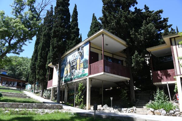 Пляж в Алупке Пляж в Алупке