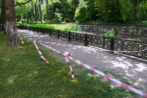 Набережная реки Салгир в Симферополе Набережная реки Салгир в Симферополе