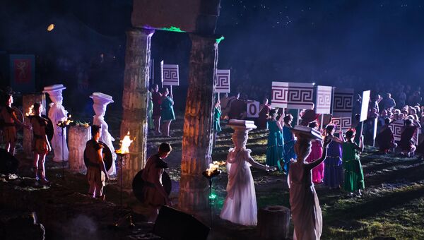 Международный Фестиваль античного искусства Боспорские агоны в Керчи