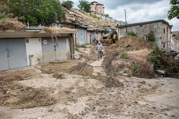 Последствия непогоды в Севастополе Последствия непогоды в Севастополе
