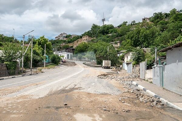 Последствия непогоды в Севастополе Последствия непогоды в Севастополе