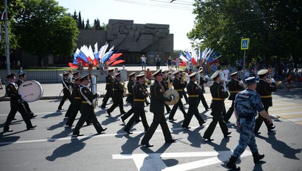 Празднование Дня России в Севастополе