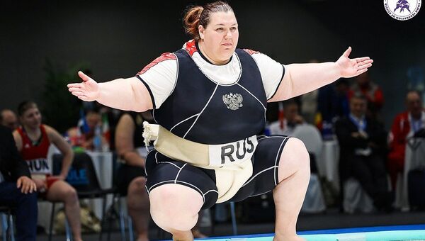 Пятикратная чемпионка мира в тяжелом весе по сумо, заслуженный мастер спорта Ольга Давыдко