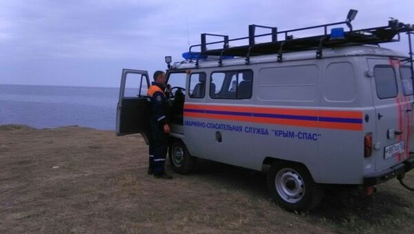 На западе Крыма проходит операция по поиску пропавшего в акватории Черного моря аквалангиста