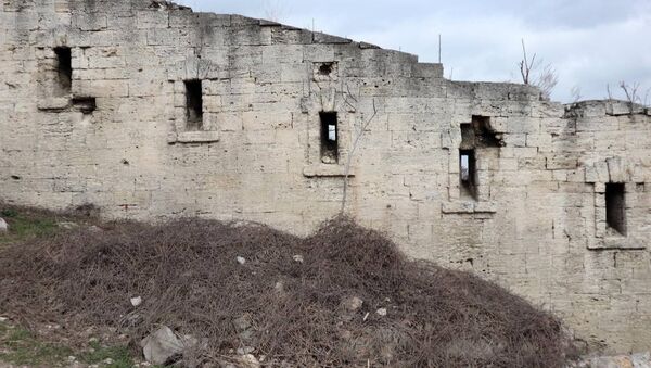 Стена седьмого бастиона времени Крымской войны в Севастополе