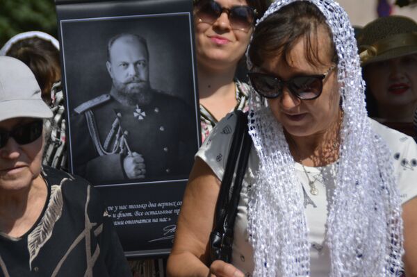 Крестный ход в день убиения царской семьи в Симферополе
