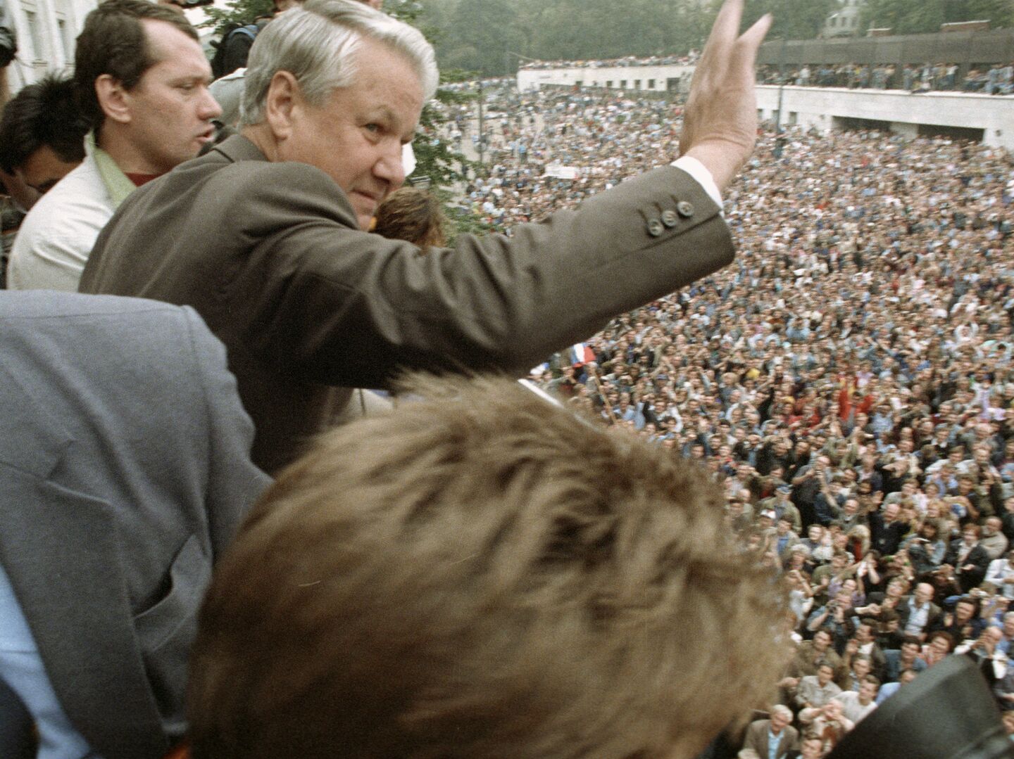 Августовский путч 1991 Ельцин