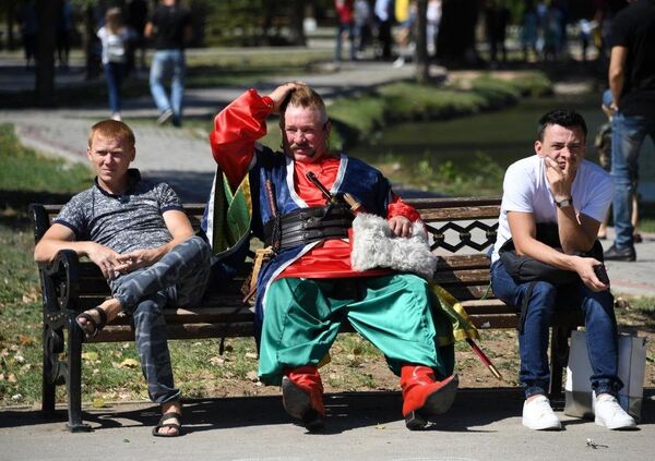 Межрегиональный фестиваль казачьей культуры Крымские тулумбасы