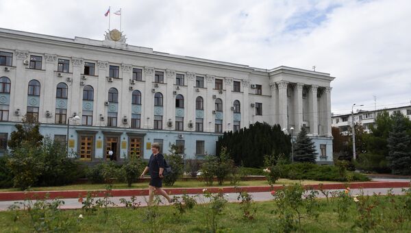 Здание Совета министров Республики Крым в Симферополе.