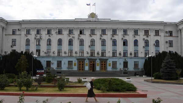 Здание Совета министров Республики Крым в Симферополе.