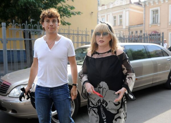 Шоумен Максим Галкин с супругой, певицей Аллой Пугачевой. Архивное фото