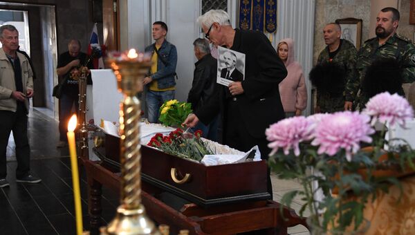 Прощание с первым президентом Республики Крым Юрием Мешковым