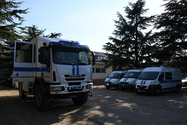 Взрывотехнический автомобиль Каркас на базе грузовика Iveco Взрывотехнический автомобиль Каркас на базе грузовика Iveco