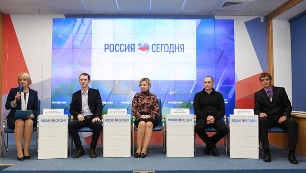 Пресс-конференция, посвященная участию крымской делегации в Международном форуме Россия – спортивная держава.