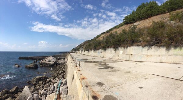 Поселок Кацивели в Крыму, где будет построена игорная зона Золотой берег