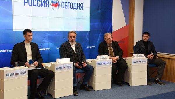 Пресс-конференция на тему: Русский Шерлок, Русский исход и современный Крым русского зарубежья.