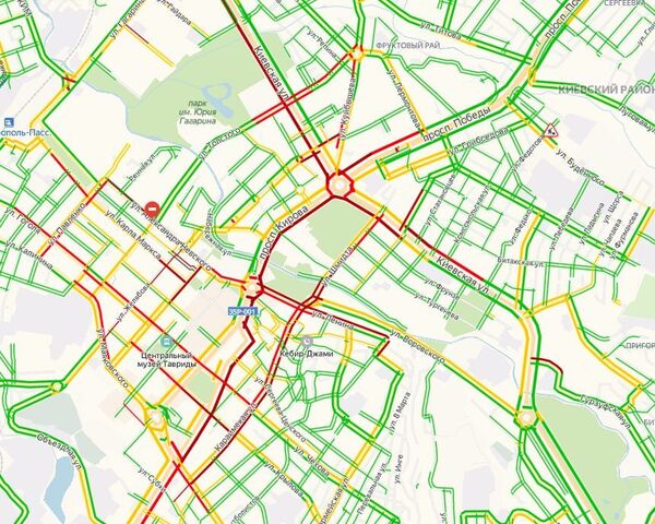 Власти объяснили аномальные дневные пробки в центре Симферополя Власти объяснили аномальные дневные пробки в центре Симферополя