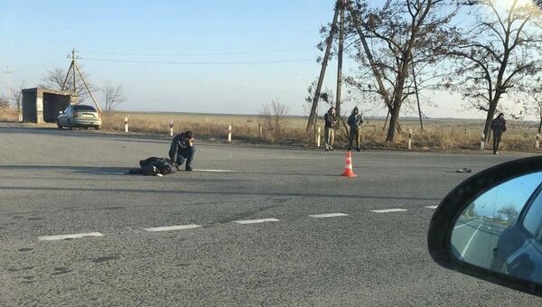 На Николаевской трассе сбили человека