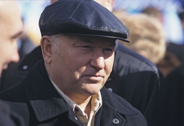 Мэр Москвы Юрий Лужков, 2000 год