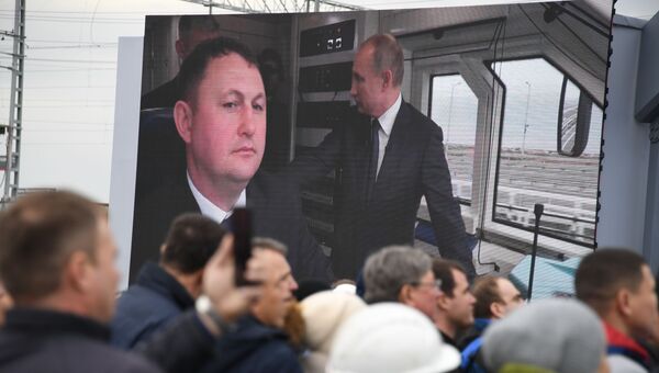 Владимир Путин открыл железнодорожное сообщение по Крымскому мосту