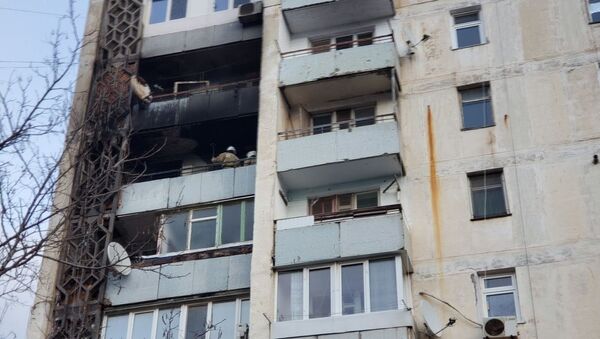 В Крыму из-за пожара эвакуировали 14 жильцов многоэтажки