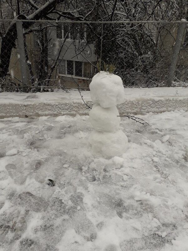 Ялтинский снеговик