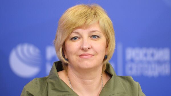 Сопредседатель Центрального штаба ОНФ Елена Цунаева