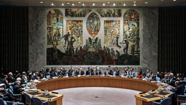 Открытые дебаты в Совете Безопасности ООН в Нью-Йорке. Архивное фото