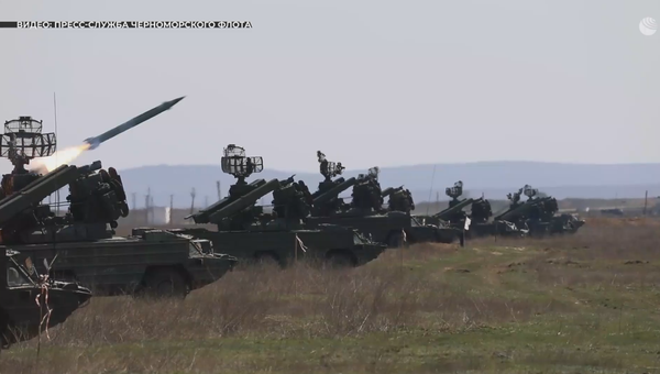 Силы ПВО Черноморского флота провели ракетные стрельбы - видео