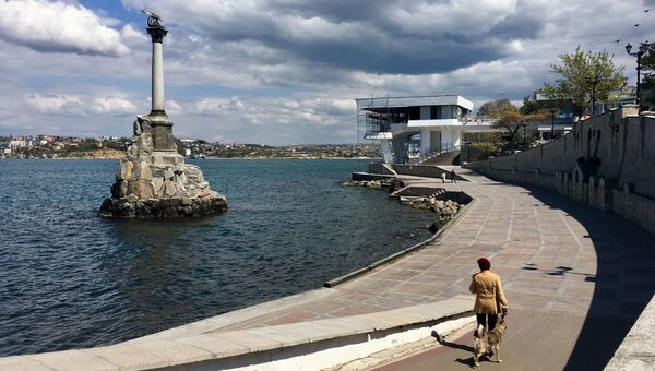 Севастополь набережная памятник затопленным кораблям 