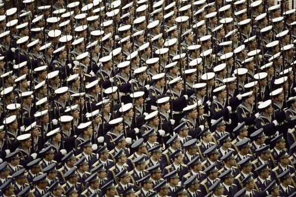 Военный парад на Красной площади, посвященный 40-летию Победы советского народа в Великой Отечественной войне, 1985 год