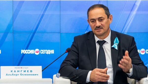 Председатель Государственного комитета по делам межнациональных отношений Республики Крым Альберт Кангиев
