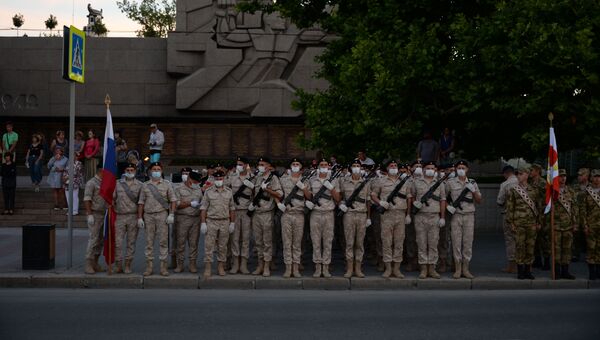 Репетиция парада Победы в Севастополе