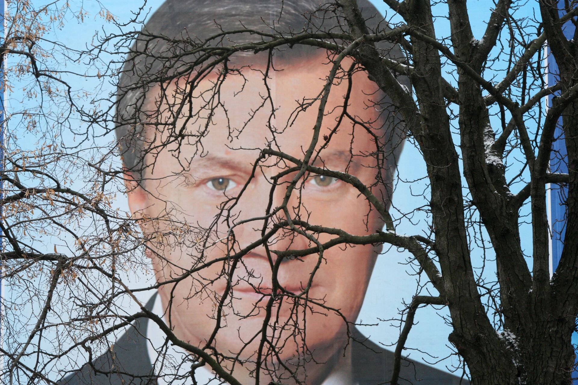 Предвыборный плакат Виктора Януковича в Киеве, 2010 год - РИА Новости, 1920, 11.08.2021