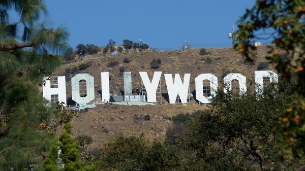 Гигантские буквы HOLLYWOOD на Голливудских холмах