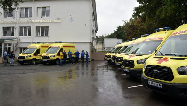Крымские медики получили десять новых автомобилей скорой помощи