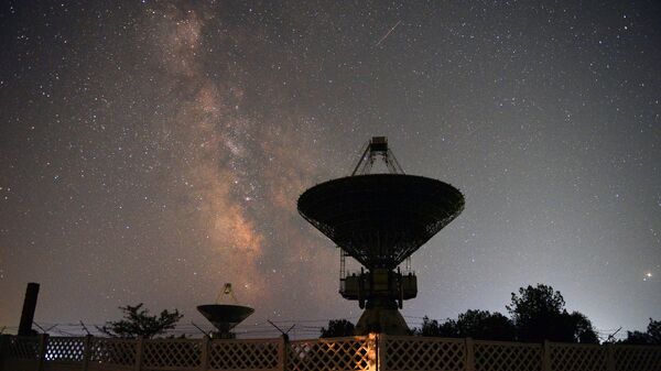 Метеорный поток. Архивное фото