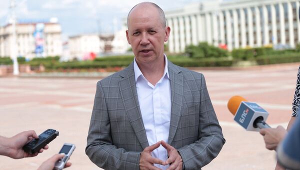 Белорусский оппозиционный политик Валерий Цепкало