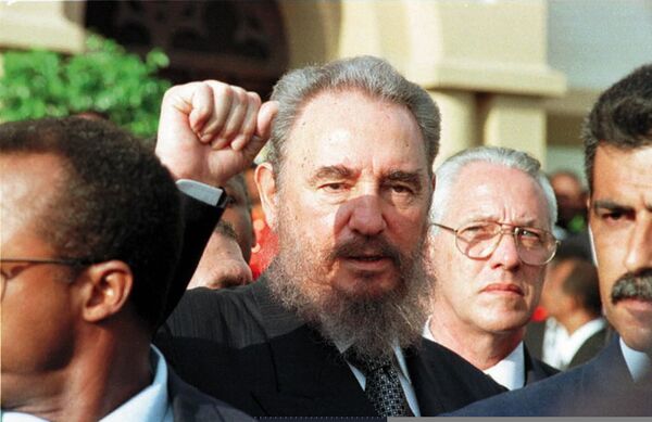 Лидер Кубы Фидель Кастро