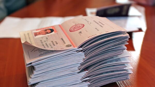 Симферопольский школьники получили российские паспорта