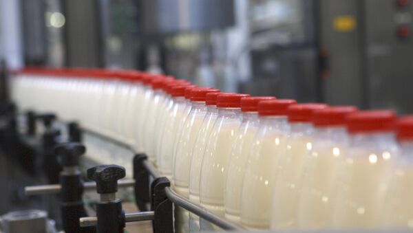 Производство молочных продуктов. Архивное фото