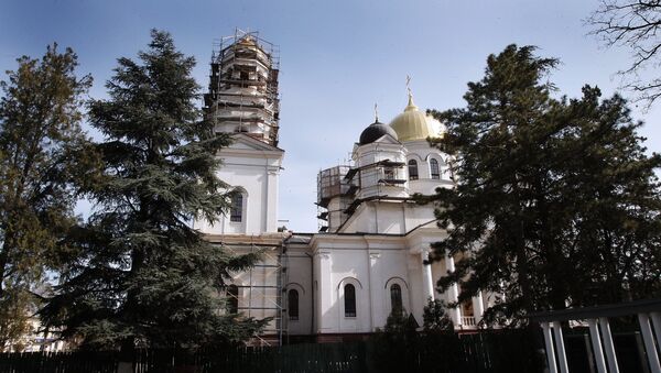 Воссоздание кафедрального собора Александра Невского в Симферополе