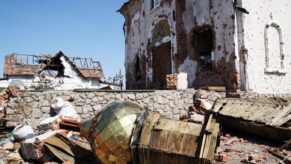 Храмы в Донецке, разрушенные в ходе боевых действий